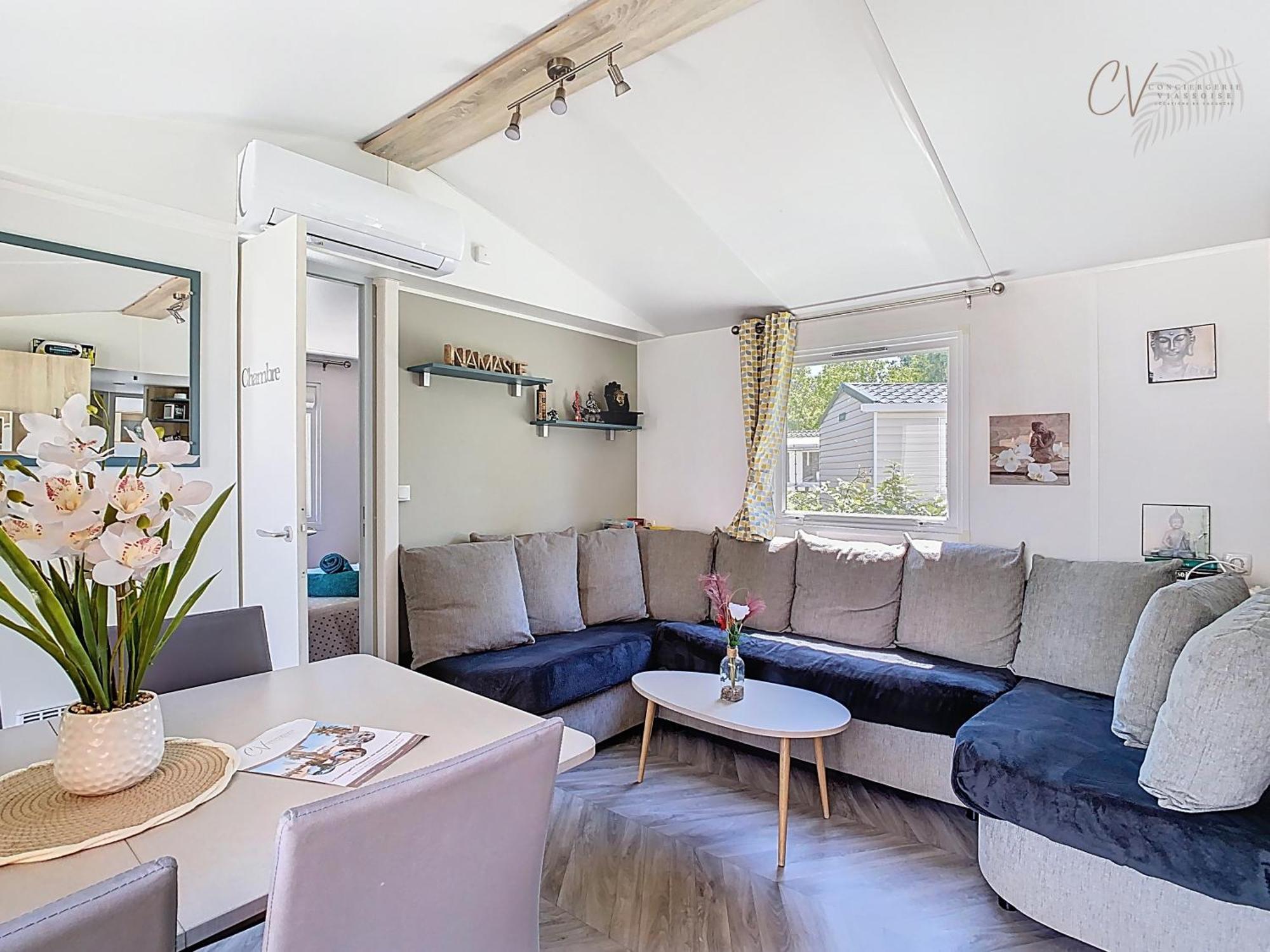 Mobil-Home Ja 68 A Vias - La Carabasse - Camping Siblu Avec Piscine Extérieur photo